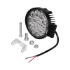 Фара противотуманная OFF-Road (Круглая,14 диодов, рассеиваемый свет) 12/24V 27W (115х55х130) 