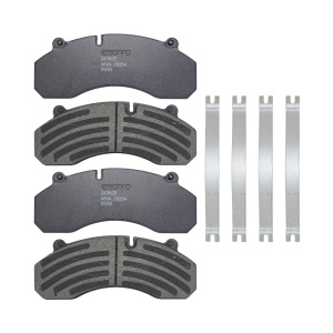 Колодки дисковые WG9100443050 с пластинами Sitrak передние (EXOVO)