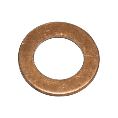 Шайба уплотнительная болта штуцера подачи масла к турбине медная (ISF2.8) 5258619 DVMARK