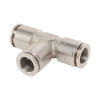 Фитинг металл соед. для трубок Ф 8 мм (тройник) (1000шт/50шт)