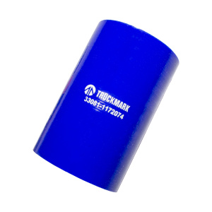 Патрубок интеркулера (силикон) синий (Ф70х120) (TRUCKMARK)