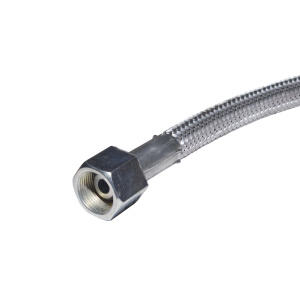 Шланг компрессора бронированный 1500мм (гайка + гайка) Альтернатива