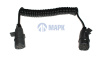 Кабель электрический 7-ми полюсной L=4500mm/24V (пластик) (TrailerParts)  (10шт в кор)