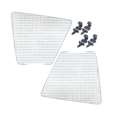 Защита фар + ПТФ а/м FAW J7 6х4 (2 сетки + крепления) 