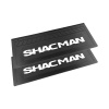 Брызговик SHACMAN (270x660) белые буквы, комплект из 2-х шт.