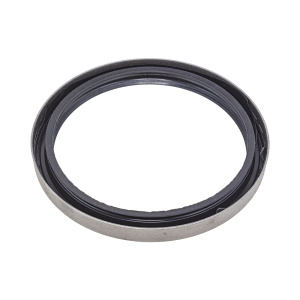 Манжета передней ступицы черная металл (128х154х15)