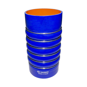 Патрубок интеркулера (силикон) синий 53205-1170248 (Ф100х210) (TRUCKMARK)