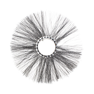 Диск щеточный металлический 120х550 (с металлическим сердечником)