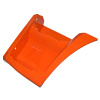 Щиток подножки левый (РИАТ) оранжевый