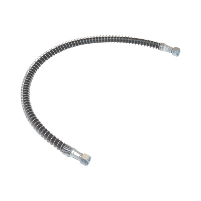 Шланг тормозной 4310-01 задний 800 мм КАД (гайка/гайка) длин. в пружине Завод