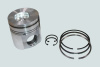 Поршень (с к-том поршневых колец + 2 стопор. кольца+палец)  (STD) (4/6BT, EQB140-20, 210-20) DVMARK