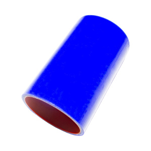 Патрубок радиатора средний (силикон) синий (Ф70x120) (TRUCKMARK)