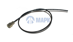 Трубка ручки КПП (черная) (Ростар)