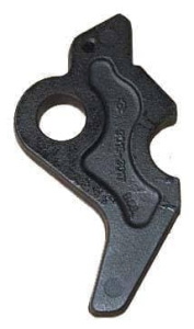 Губка седельного устройства левая (с отверстием) (КМД)