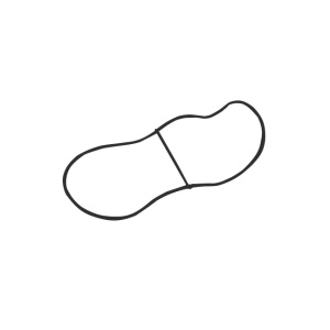 Уплотнитель лобового стекла (резиновый) БРТ