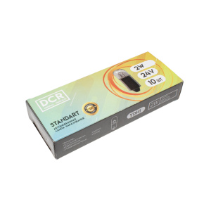 Лампа T4W А24-4 BA9s DCR