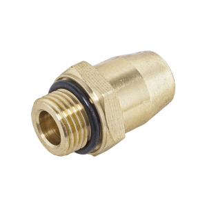 Соединитель трубки (аналог 800100801615)М16хТ10 (фитинг прямой латунь)