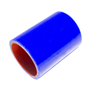 Патрубок радиатора верхний (силикон) синий (Ф54х80) (TRUCKMARK)