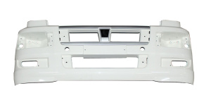 Облицовка буфера с накладками белая (ПАО КАМАЗ)