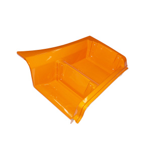 Щиток подножки правый (оранжевый) (альтернатива)