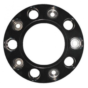 Колпак переднего колеса черный (пластиковый открытый)