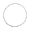 Кольцо на гильзу (толстое) белое силикон