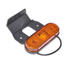 Фонарь габаритный 151 желтый с проводом + кронштейном 12-24в (Т.А.С.)( маркерный)