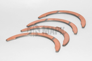 Полукольца к/вала Р0 омедненные