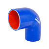 Патрубок интеркулера (силикон) синий (Ф60/70) (TRUCKMARK)