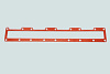 Прокладка крышки  впускной трубы (6СT, ISLe, L) DONGFENG