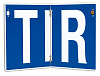 Табличка TIR (складная)