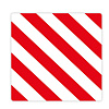 Табличка Негабаритный груз металл (400х400) светоотражатель