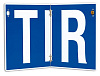Табличка TIR (складная)