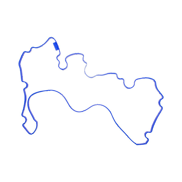 Прокладка клапанной крышки  (силикон синий) (TRUCKMARK)