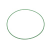 Кольцо на гильзу (тонкое) зеленое силикон