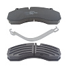 Колодки дисковые WG9100443050 с пластинами Sitrak передние (EXOVO)