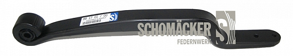 Полурессора BPW 0508213880 (однолистовая) (Schomaecker)