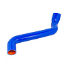 Патрубок радиатора верхний (силикон) синий (TRUCKMARK)
