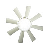 Вентилятор (пластмасса, 8 лопастей) МТЗ (ОАО Радиоволна)