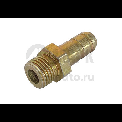 Штуцер с наруж. резьбой  M10х1,5 под шланг 10мм