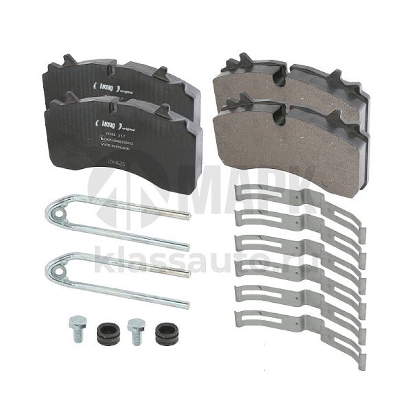 Колодки дисковые 29162 (SAF SKRB 9022 Integral) (LUMAG)