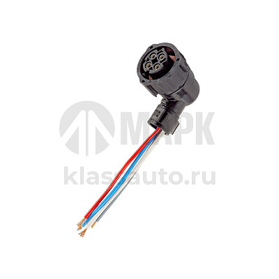 Колодка байонет, УГЛОВАЯ, 4 провода