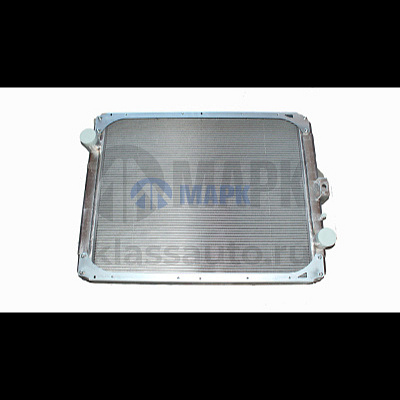 Радиатор водяной а/м КАМАЗ 2-х рядный (алюминиевый NOCOLOK) (ШААЗ)