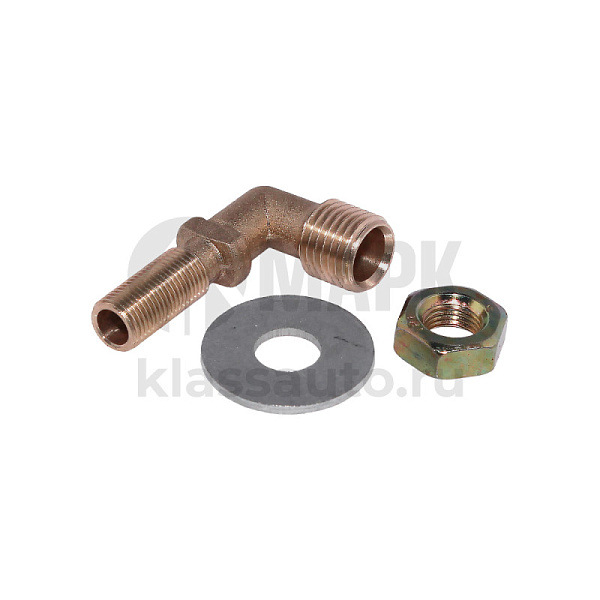 Угольник М10хМ14 с гайкой 