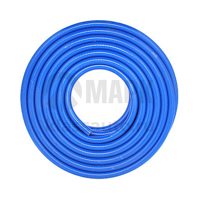 Шланг отопителя силикон армированный d.10х27 2-х слойный (синий,оранжевый)  (в бухте 20м)