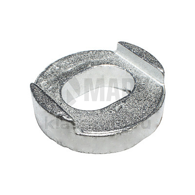 Втулка вварная пальца рессоры BPW М30 (овальная) 30.3x42.6/ 73.6x23 (TrailerParts)(30шт в кор)