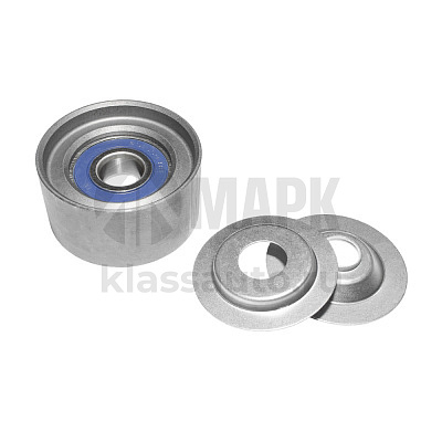 Ролик обводной натяжителя ремня (74х38х20) A0005501933 а/м КАМАЗ 5490, MB (метал) (SEM)