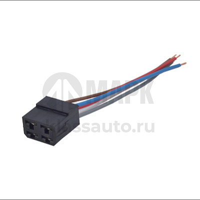Колодка 9007+4 провода (мамка)