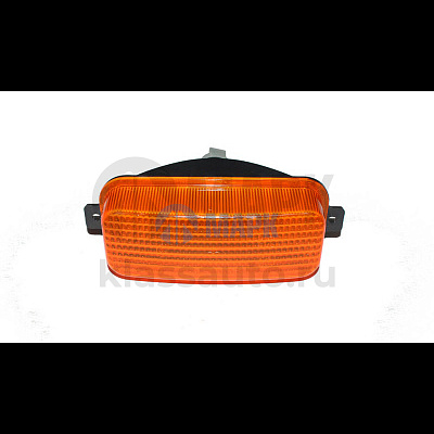 Указатель поворота передний ЕВРО желтый (банан) (27.07)