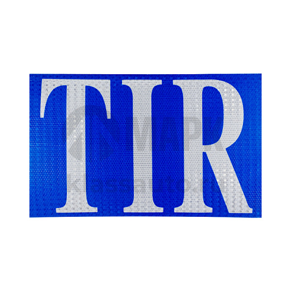 Табличка TIR 400х250мм